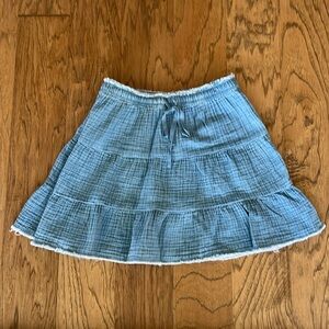 Aerie Soft Denim Skirt